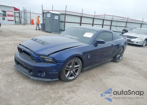 2010 Ford Shelby Gt500 from USA, damaged, VIN 1ZVBP8JS1A5156889